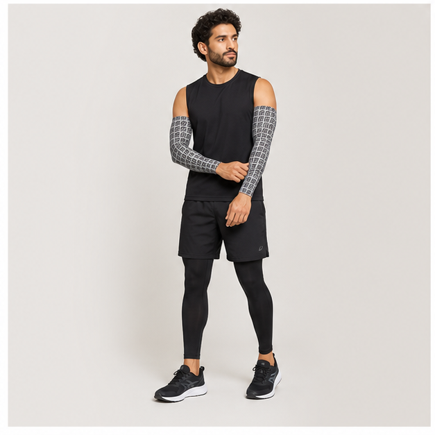 Arm Sleeve | Low-Friction, High Comfort Performance | Improve comfort on cloth and glass mouse pads - model view