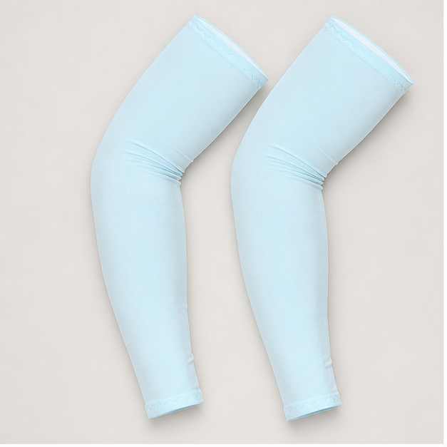 Sun Protection Arm Sleeves for Men and Women, Compression Cooling Sun Sleeves to Cover Arms-Fitting for (Sports) - front view